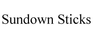 SUNDOWN STICKS trademark