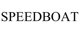 SPEEDBOAT trademark