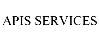 APIS SERVICES trademark