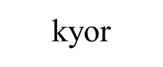 KYOR trademark