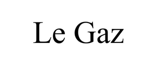 LE GAZ trademark