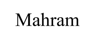 MAHRAM trademark