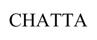 CHATTA trademark