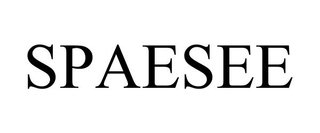 SPAESEE trademark