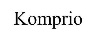 KOMPRIO trademark