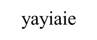 YAYIAIE trademark
