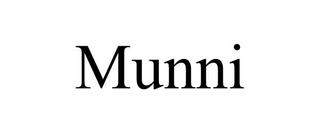 MUNNI trademark