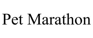 PET MARATHON trademark