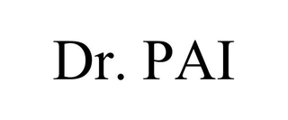DR. PAI trademark