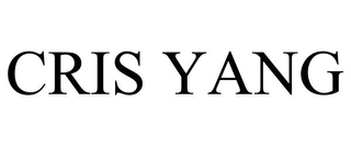CRIS YANG trademark