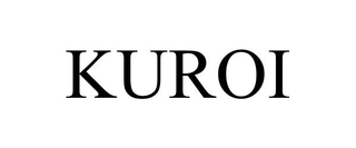 KUROI trademark