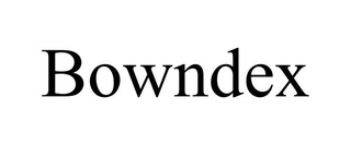 BOWNDEX trademark