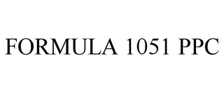 FORMULA 1051 PPC trademark