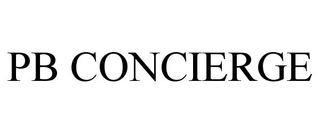 PB CONCIERGE trademark
