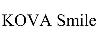 KOVA SMILE trademark