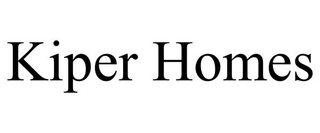 KIPER HOMES trademark