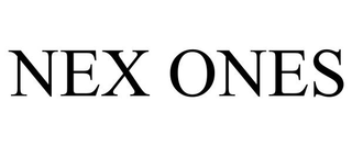 NEX ONES trademark