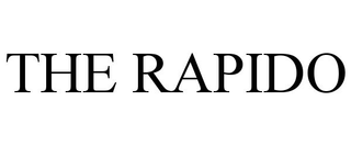THE RAPIDO trademark