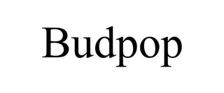 BUDPOP trademark