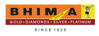 BHIMA JEWELLERS GOLD · DIAMONDS · SILVER · PLATINUM SINCE 1925 trademark