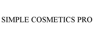 SIMPLE COSMETICS PRO trademark