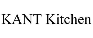KANT KITCHEN trademark