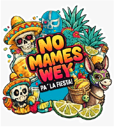 NO MAMES WEY PA' LA FIESTA! trademark