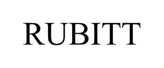 RUBITT trademark