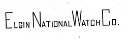 ELGIN NATIONAL WATCH CO. trademark