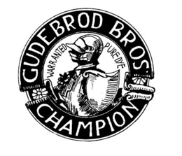 GUDE BROD BROS CHAMPION WARRANTED PURE DVE trademark