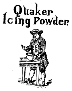 QUAKER ICING POWDER. trademark