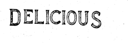 DELICIOUS trademark