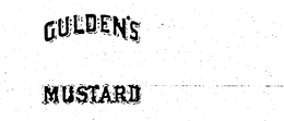 GULDEN'S MUSTARD trademark