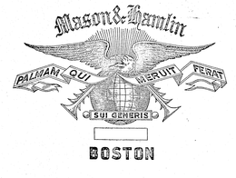 MASON & HAMLIN PALMAM QUI MERUIT FERAT SUI GENERIS BOSTON trademark