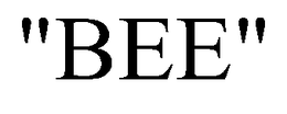 "BEE" trademark