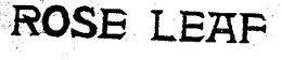 ROSE LEAF trademark