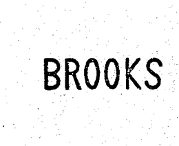BROOKS trademark