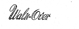 WALK-OVER trademark