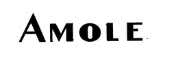 AMOLE' trademark