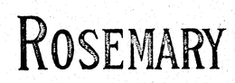 ROSEMARY trademark