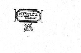 NESTLE'S CHOCOLAT AU LAIT SUISSE trademark