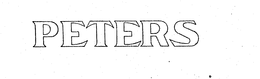 PETERS trademark