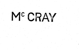 MCCRAY trademark