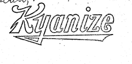 KYANIZE trademark