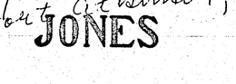 JONES trademark