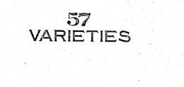 57 VARIETIES trademark