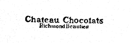CHATEAU CHOCOLATS RICHMOND BEAUTIES trademark