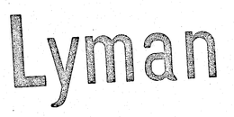 LYMAN trademark