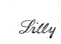 LILLY trademark
