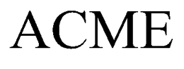 ACME trademark